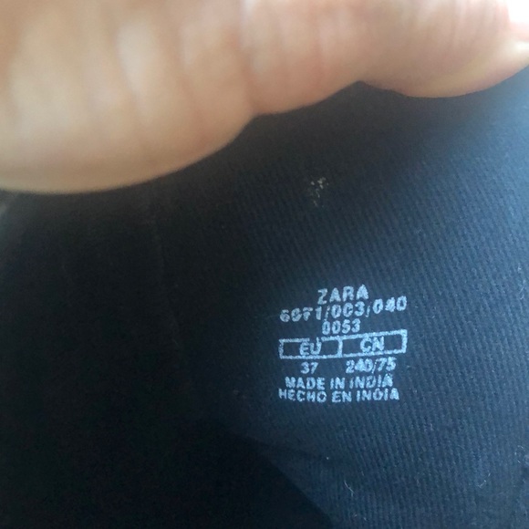 Zara  Black Moto Low Boots - Picture 13 of 16